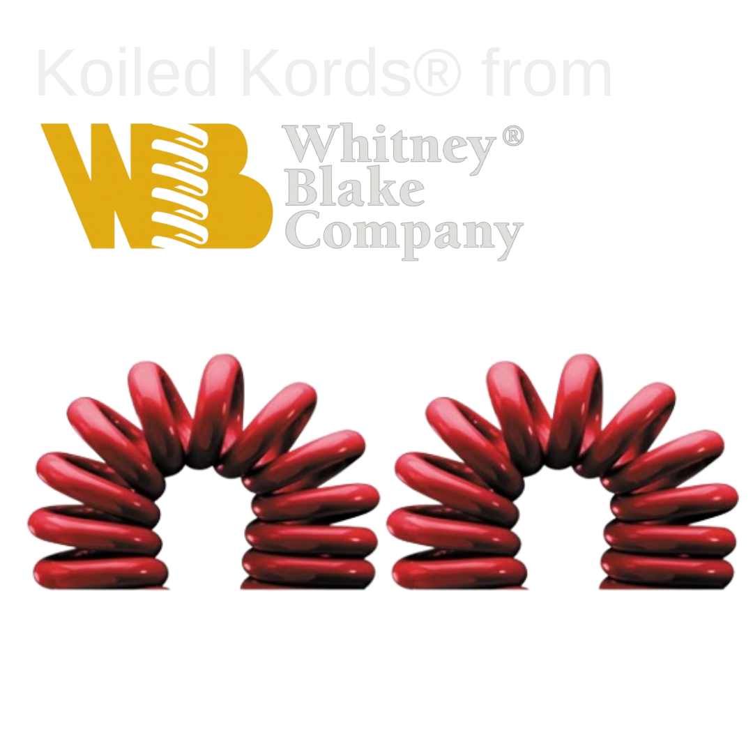 In-stock or custom, design engineers specify coiled cords for almost any application and industry, including computers, bar code readers, medical equipment, material handling equipment, production line tools, commercial vehicles, instrumentation and 