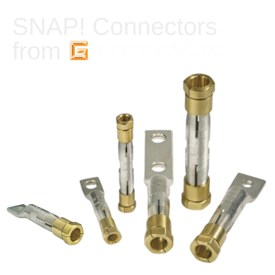 Introducing the Revolutionary SNAP! Connectors.

Greaves has just re-invented the compression connector, and electrical contracting just became far easier. For many years, electrical contractors have had to use conventional compression connectors whe