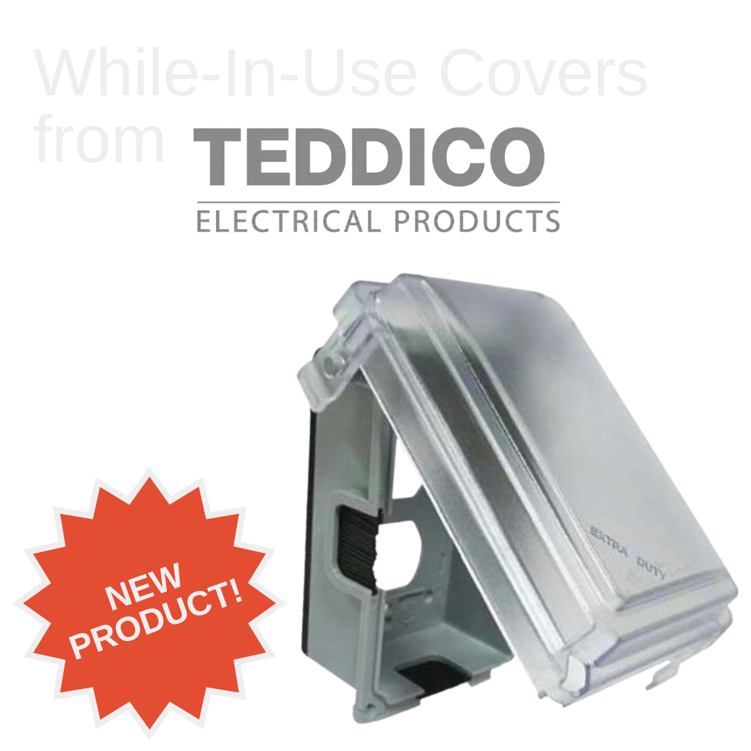 Teddico is proud to introduce a completeline of proprietary, patent pending designof cULus and cCSAus listed, extra-dutyin-use covers in both Metal and Plastic.