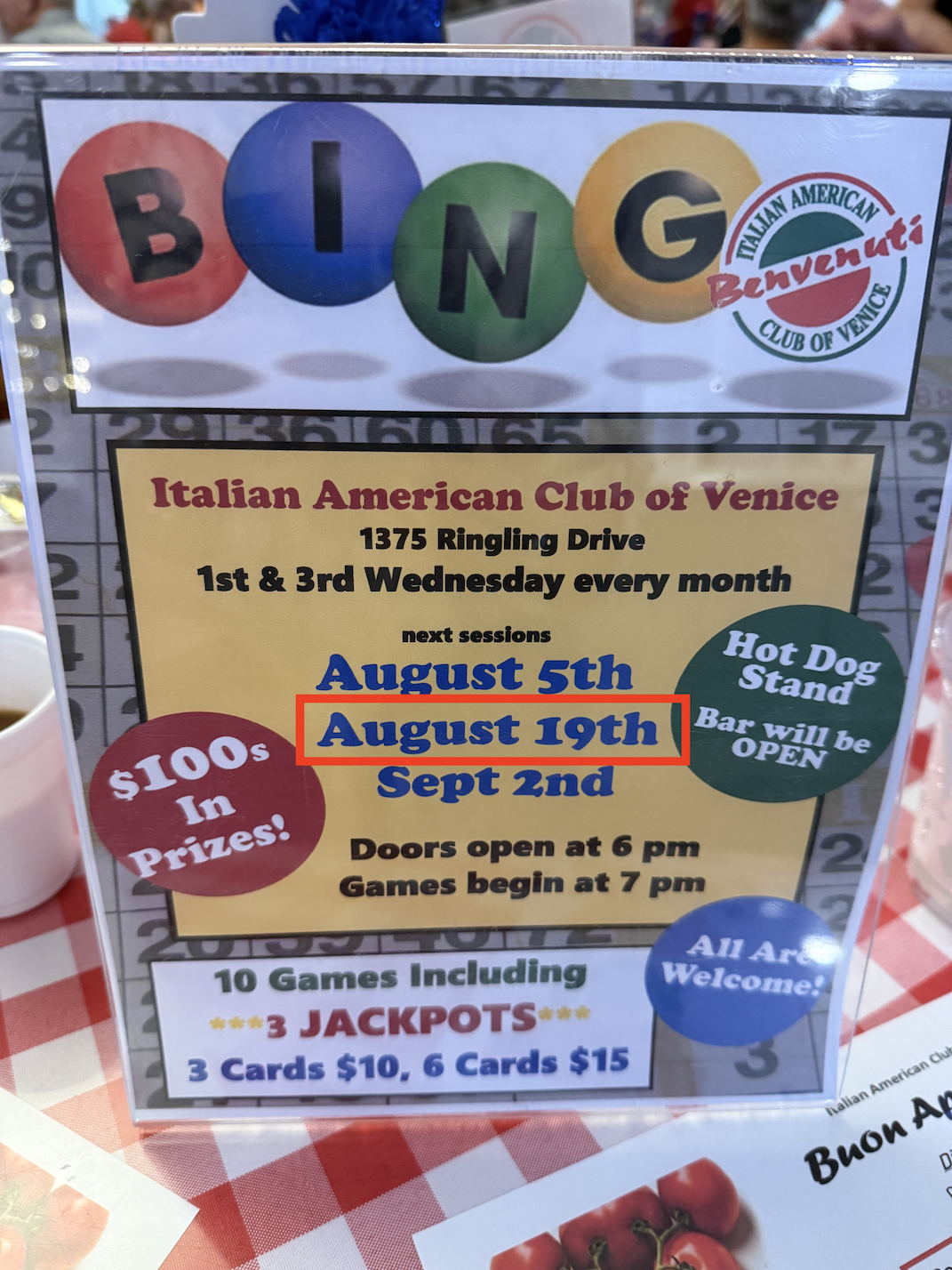 Bingo Night