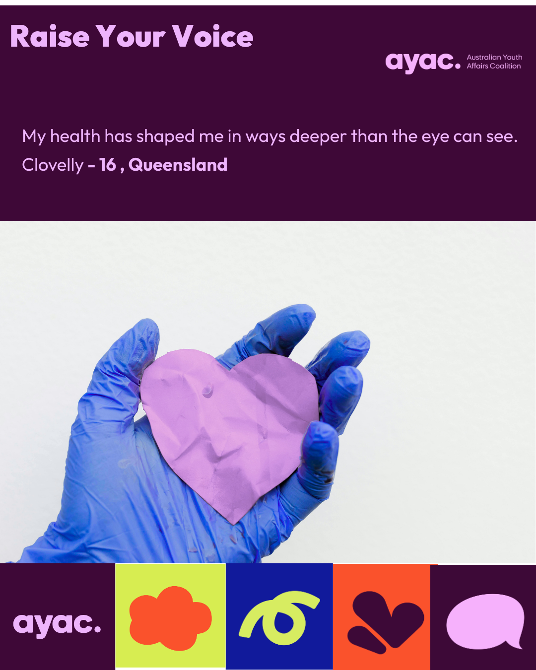 My health has shaped me in ways deeper than the eye can see. 