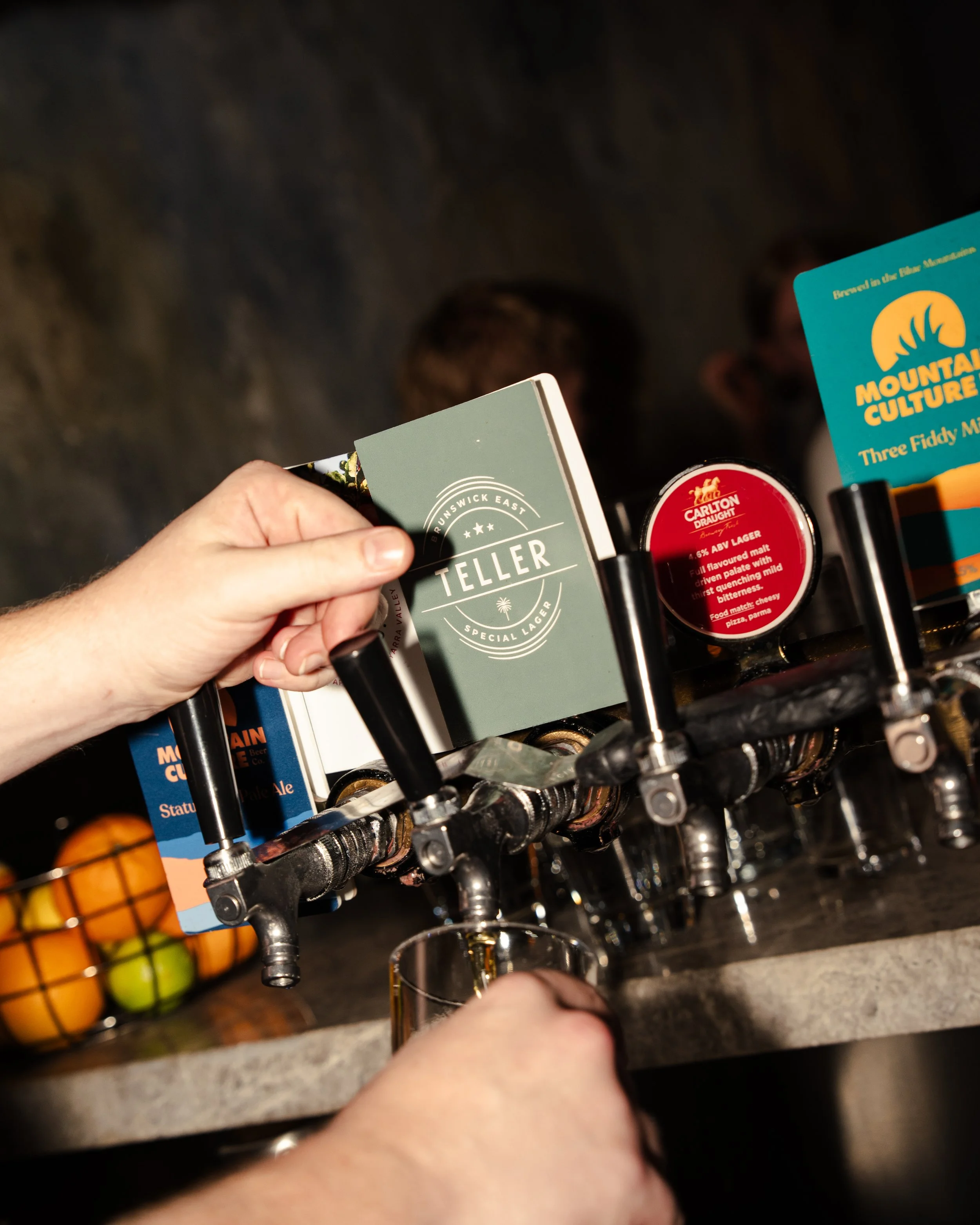 Front bar at Teller Brunswick