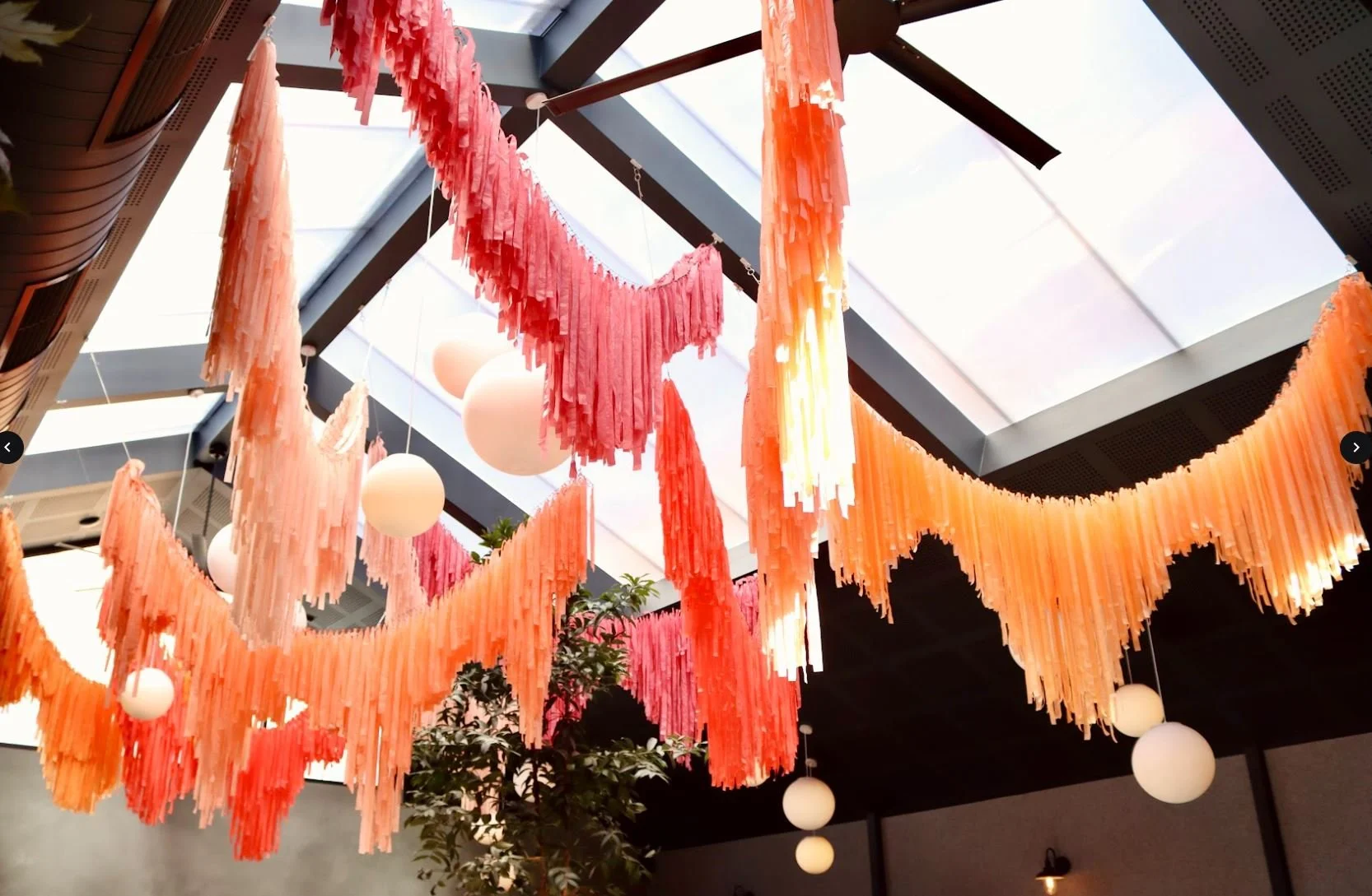 Festive event at Teller pavilion