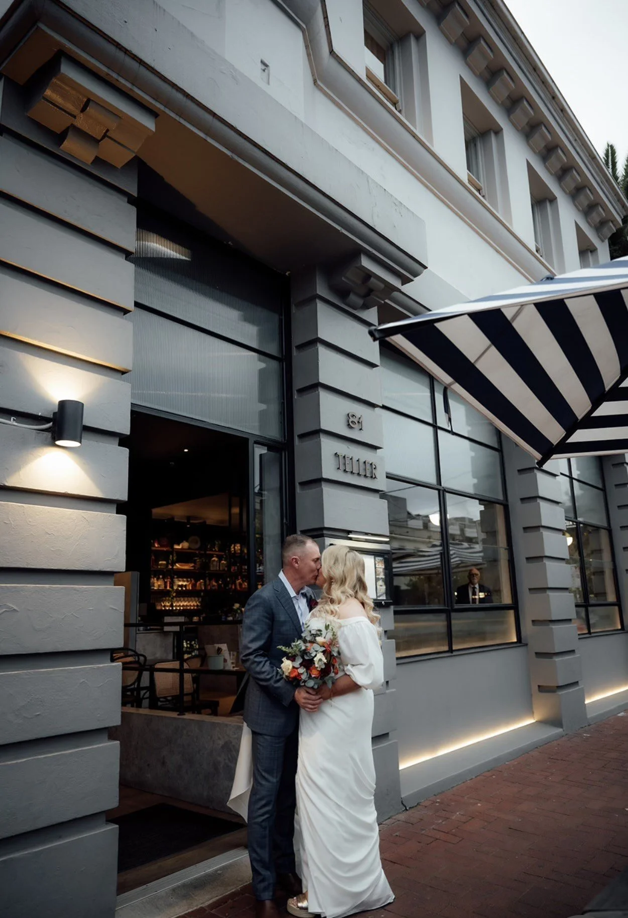 Wedding ceremony at Teller