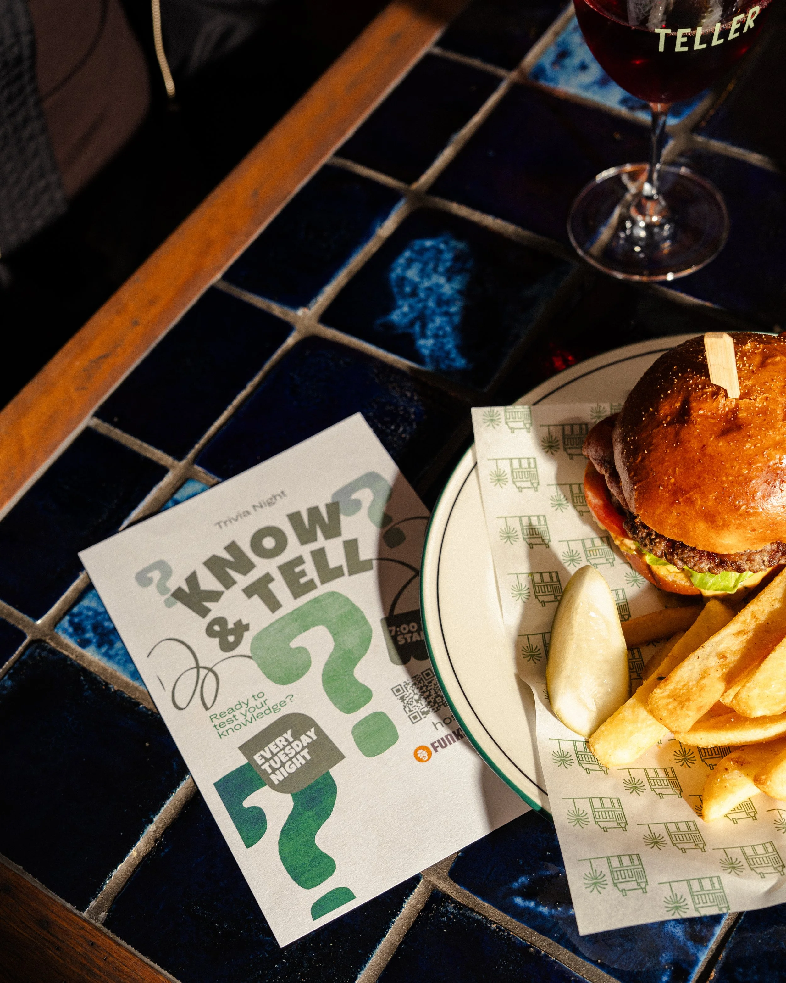 Know and Tell trivia night every Tuesday at Teller Brunswick East