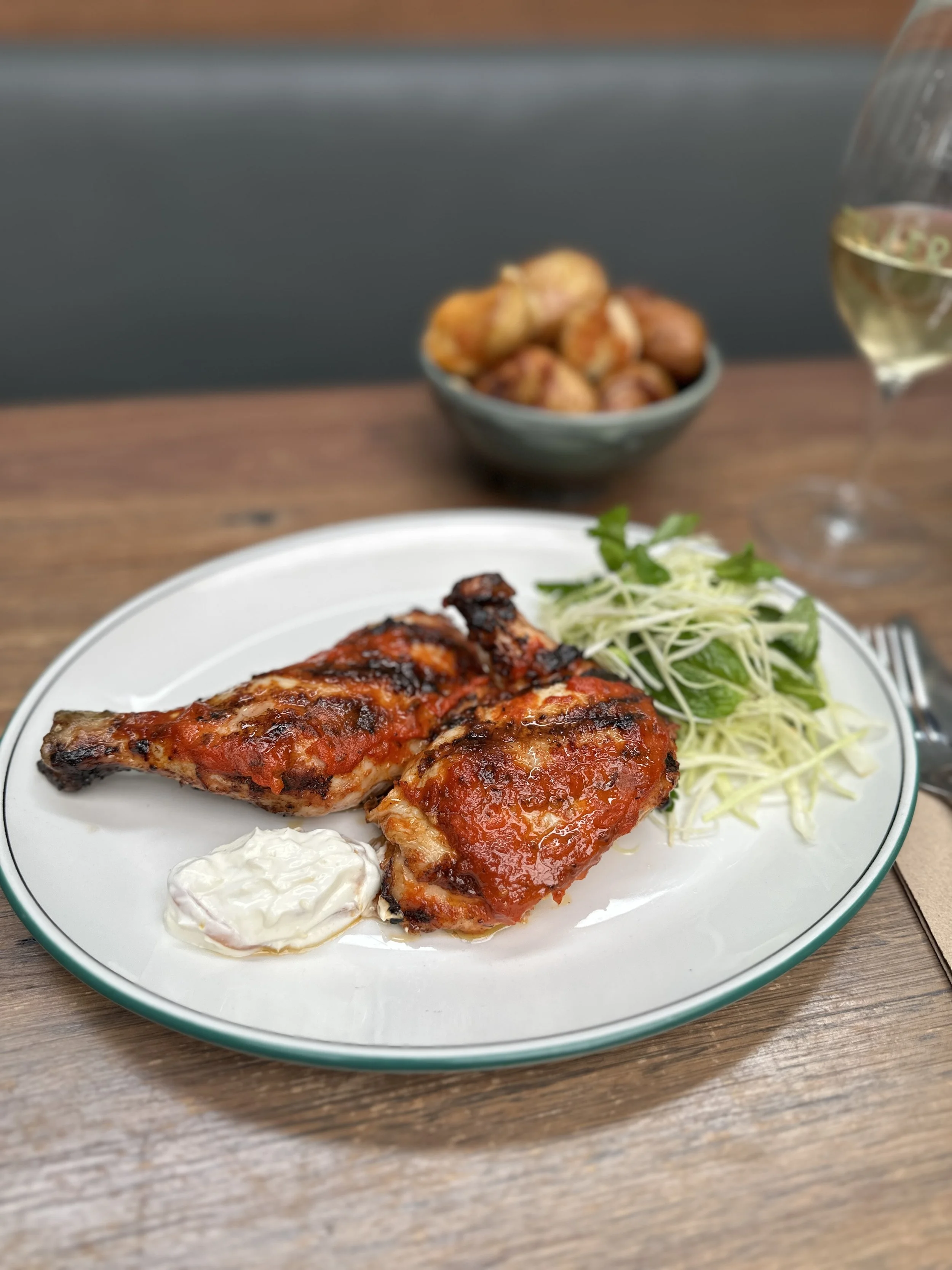 1/2 Chicken night every Thursday at Teller