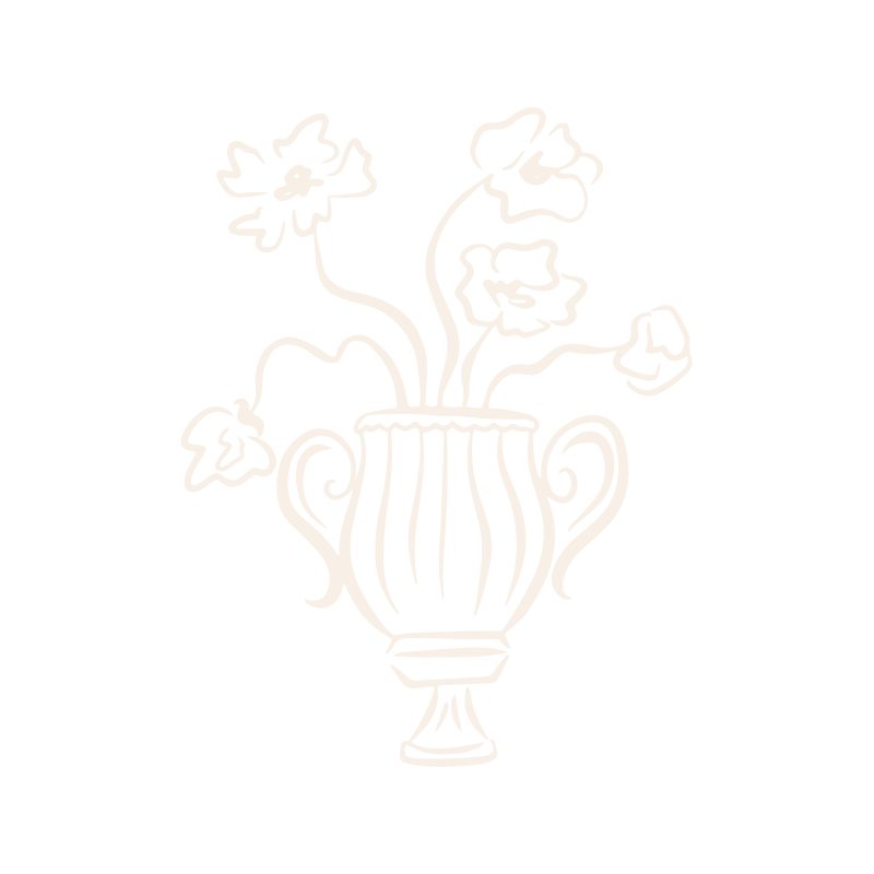 Flower arrangement illustration