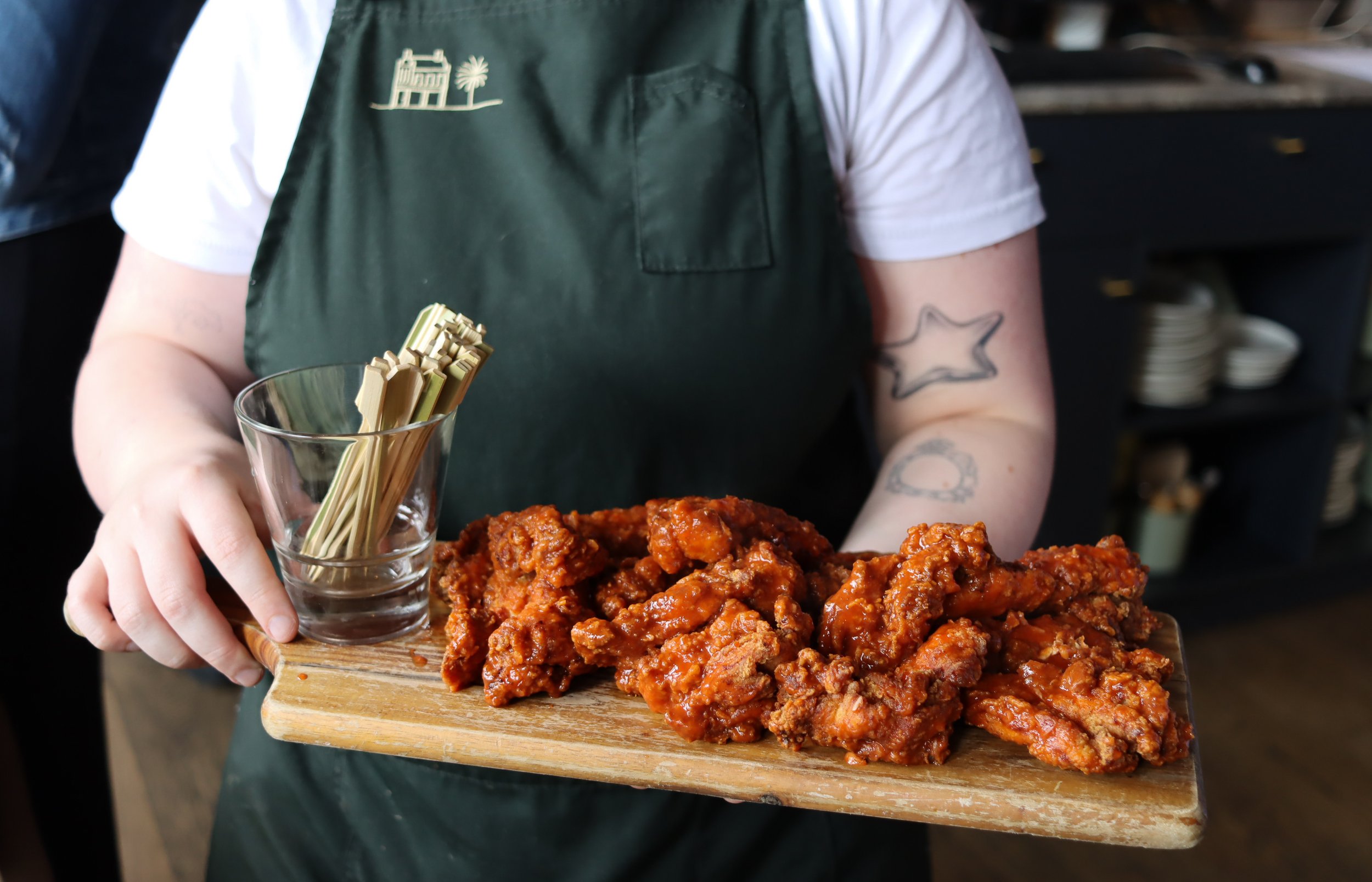 Fiery Chicken Canapes