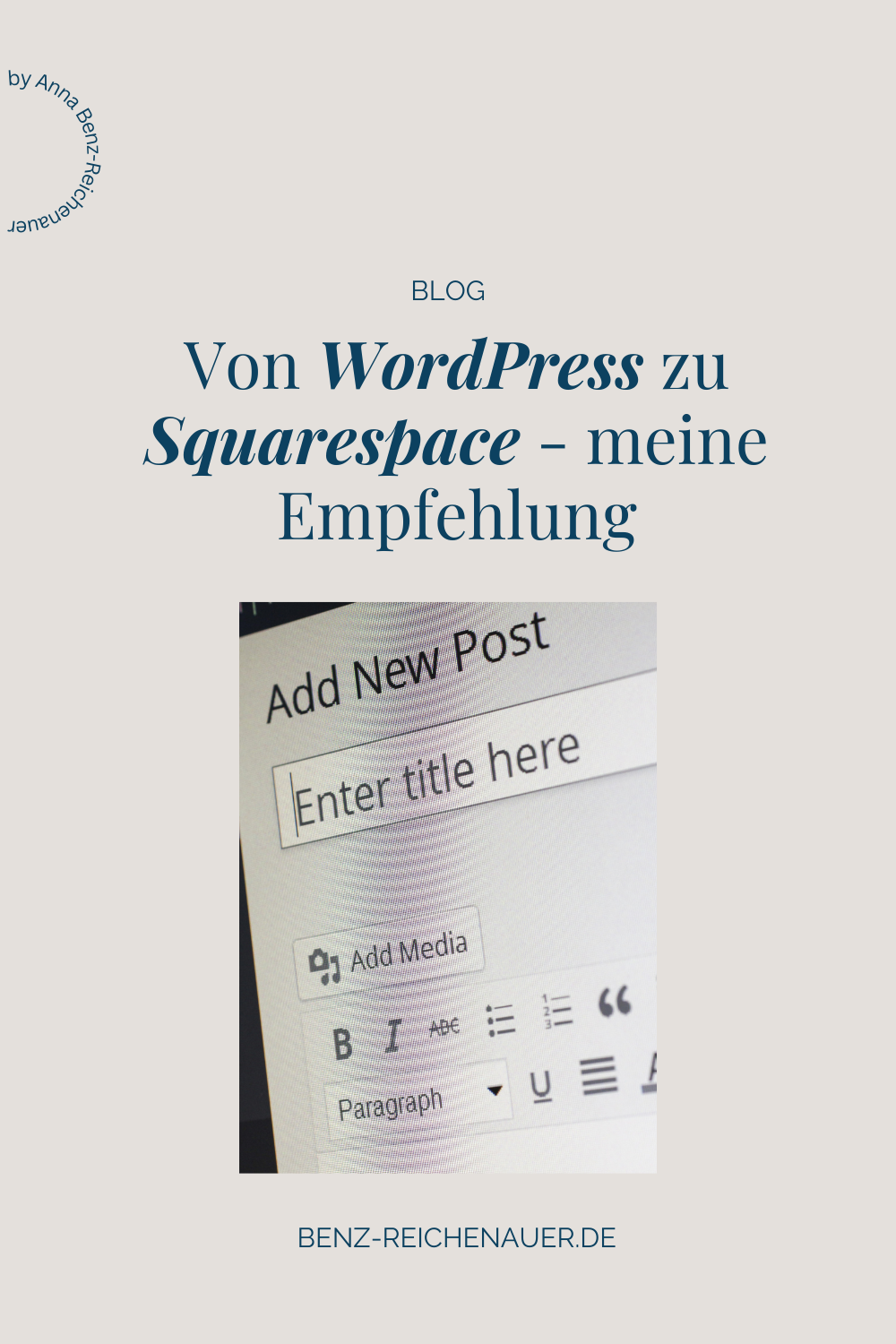 Von WordPress zu Squarespace und warum ich das jedem empfehle