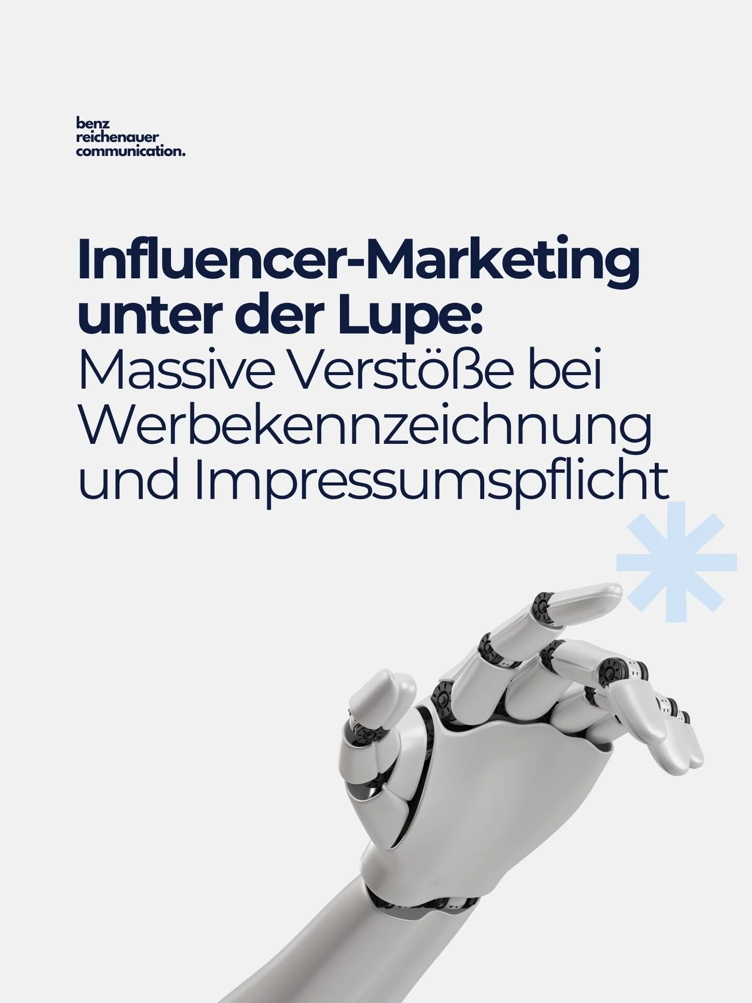Influencer-Marketing unter der Lupe: Massive Verstöße bei Werbekennzeichnung und Impressumspflicht
