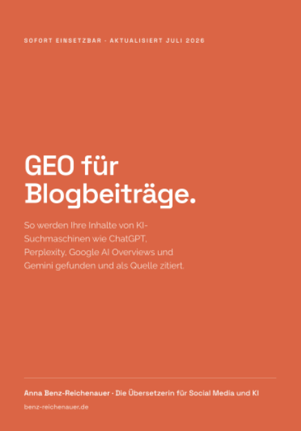 GEO-Guide für Blogbeiträge