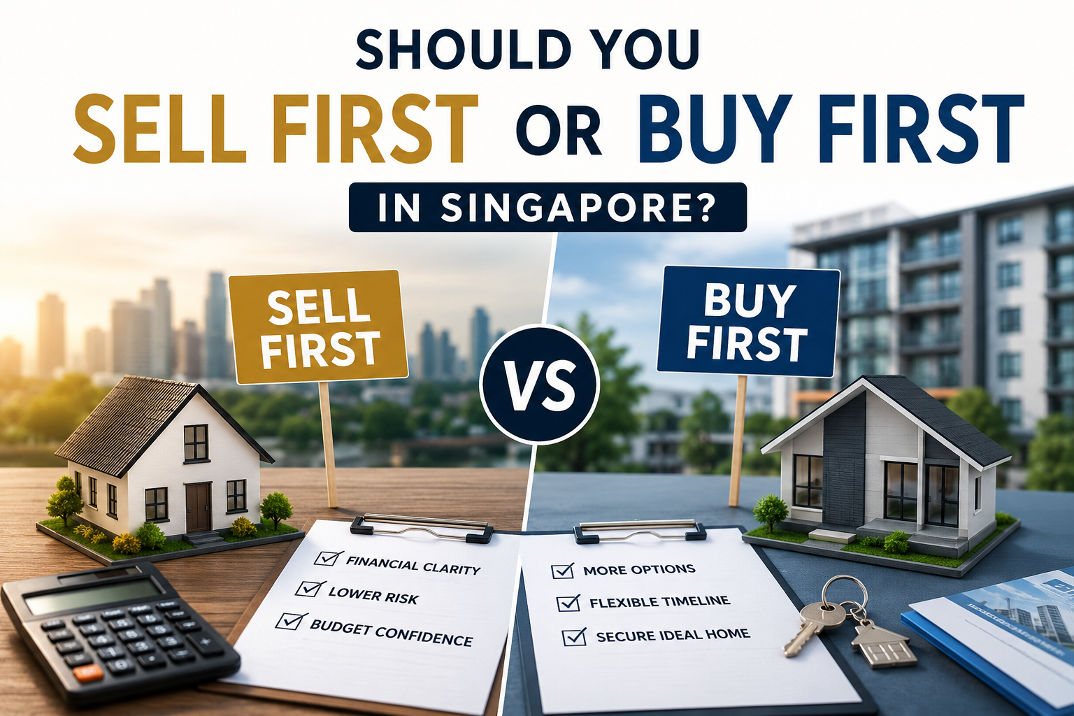 Should You Sell First or Buy First?