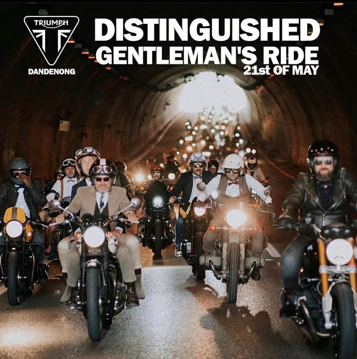 We&rsquo;ll be open from 7am this Sunday to see off the Riders in the 23 DRG.  We will be doing a special Woodoven breakfast pizza,pressed focaccias, pastries and of course Coffee.  #distinguisedgentlemansride @peterstevens.triumph