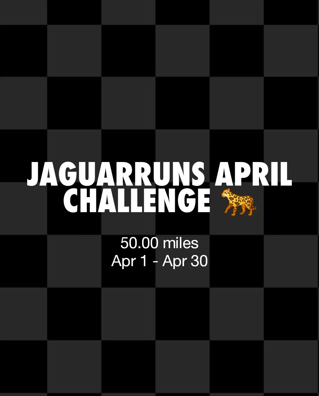 Jaguar Runs Challenge