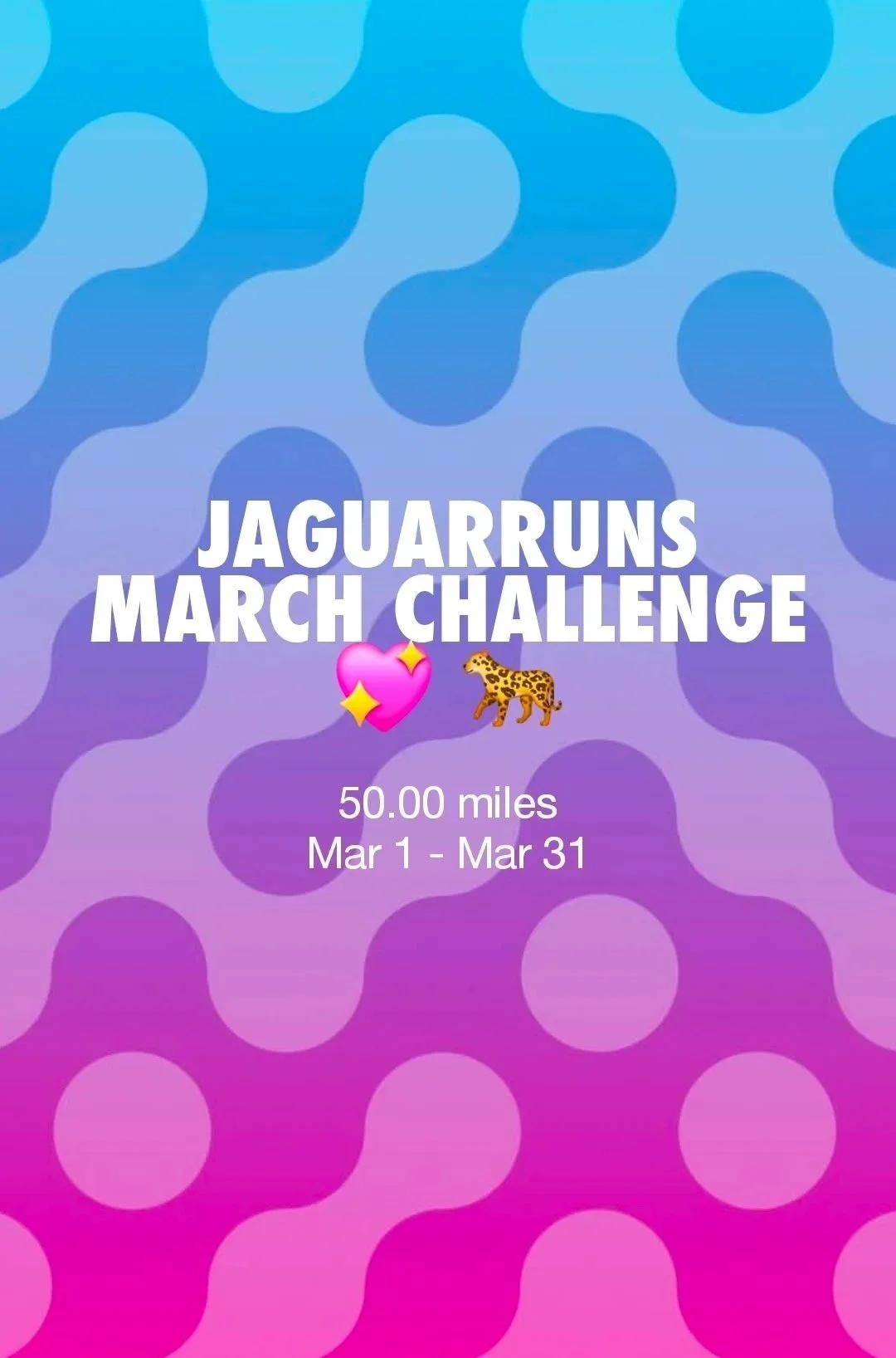 Jaguar Runs Challenge