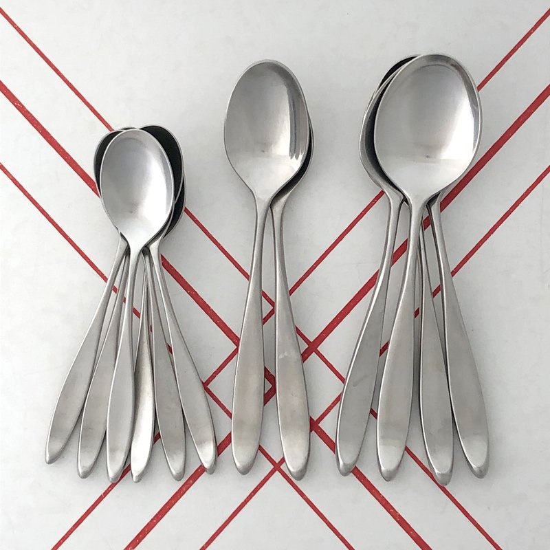 Unique cutlery set, custom silverware set. Spoon,fork,knife