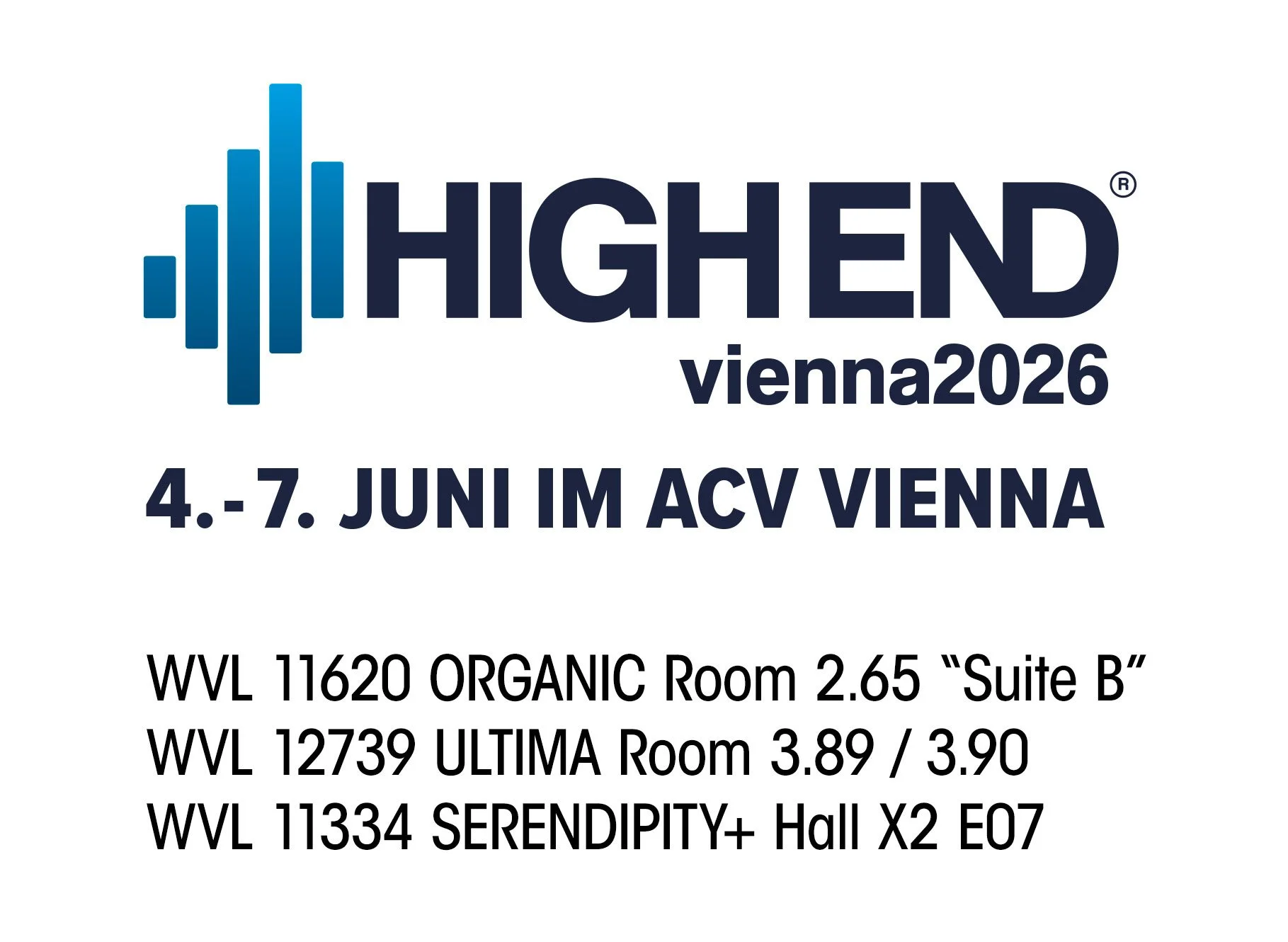 High End Vienna 2026