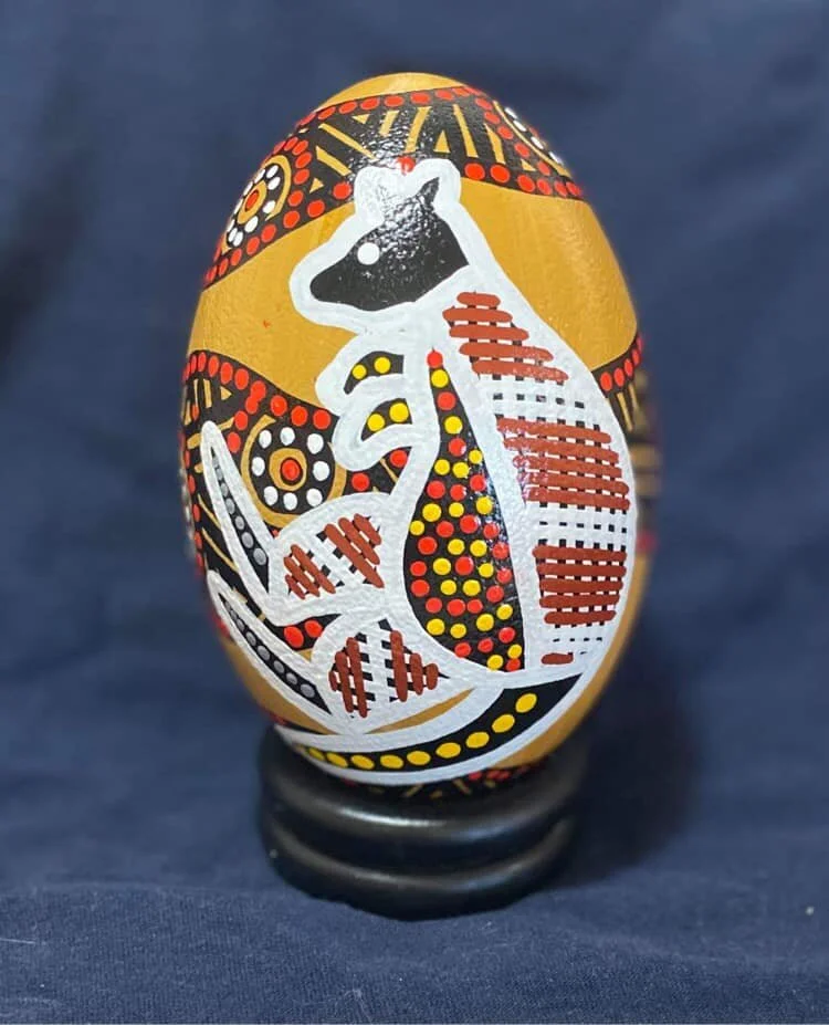 Emu Egg - Kangaroo
