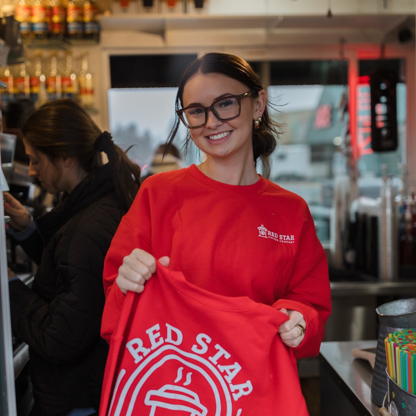 🎄 NEW MERCH IS HERE 🎄
Our red crewneck sweaters have officially landed and they make the perfect cozy holiday gift. Limited quantities and sizes available so grab one while you can.
Available for pickup right in the drive thru ❤️☕️