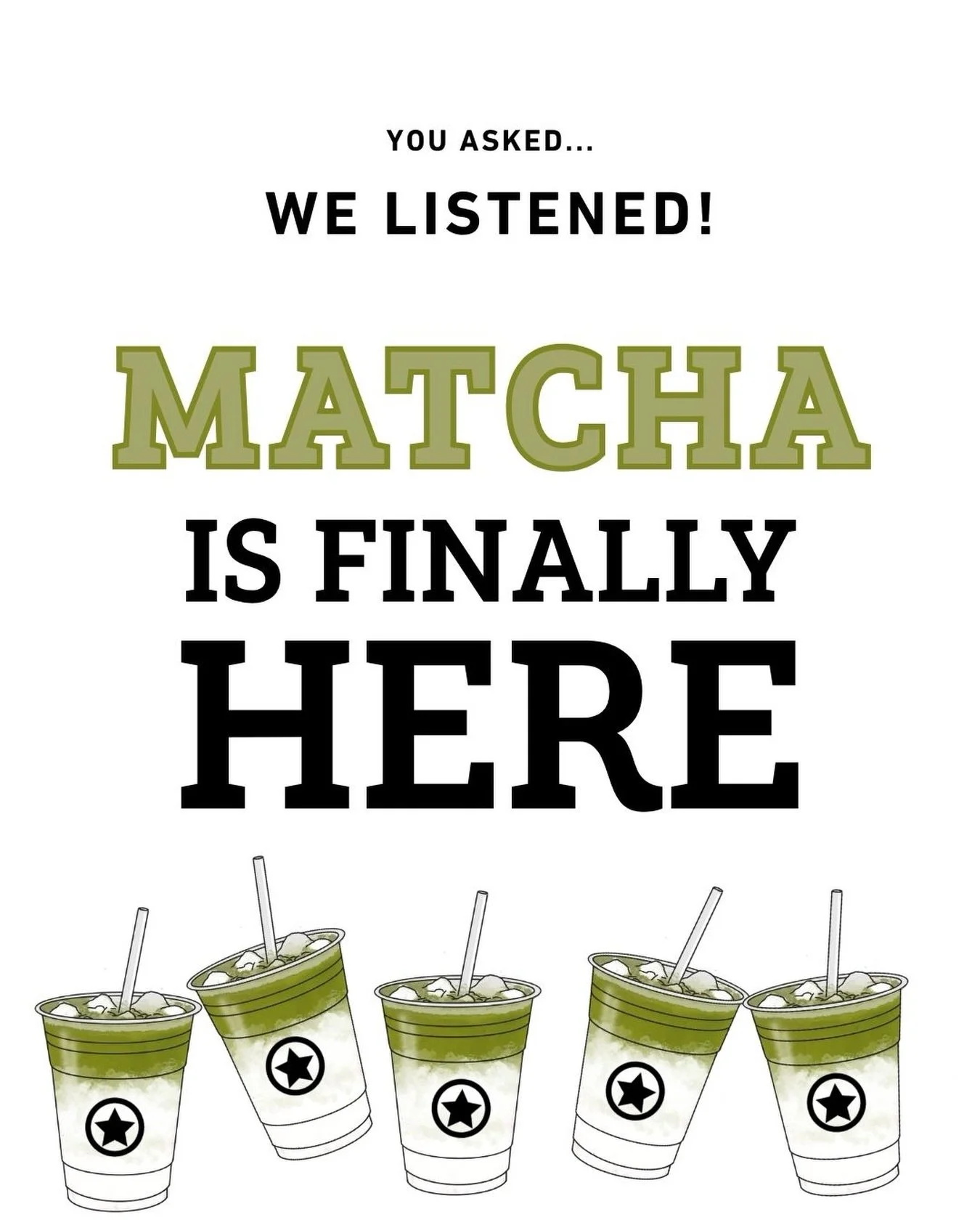 You asked. We listened. Matcha is finally here 💚🥳
We love bringing your ideas to life so keep them coming 👇
