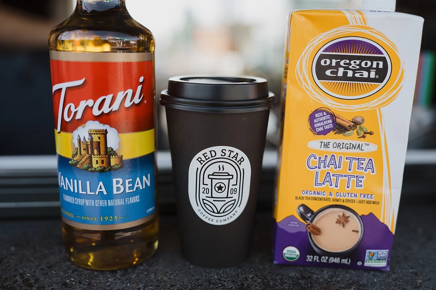 Today's forecast: 100% chance of needing a warm drink 😀⁠
Good thing the Vanilla Bean Chai is ready when you are. ⁠