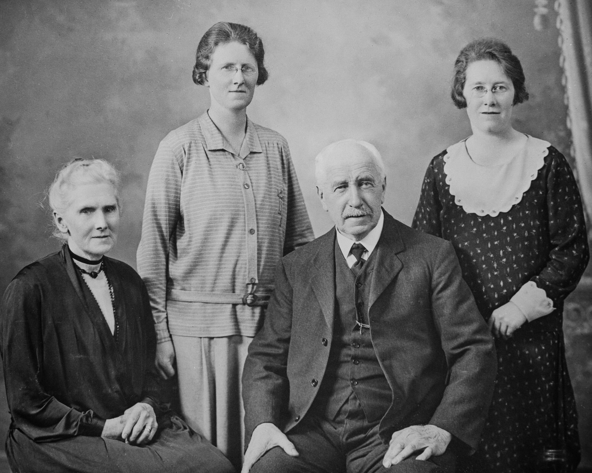 John Watt Beattie and family