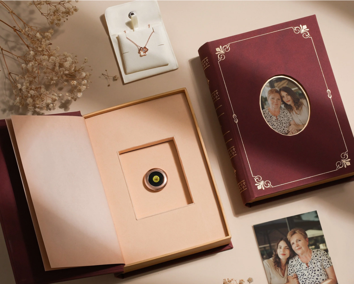 EverDear Lebensbuch für Erinnerungsdiamanten