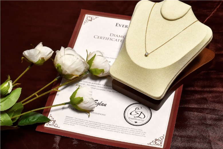 EverDear-Erinnerungsdiamant-Halskette
