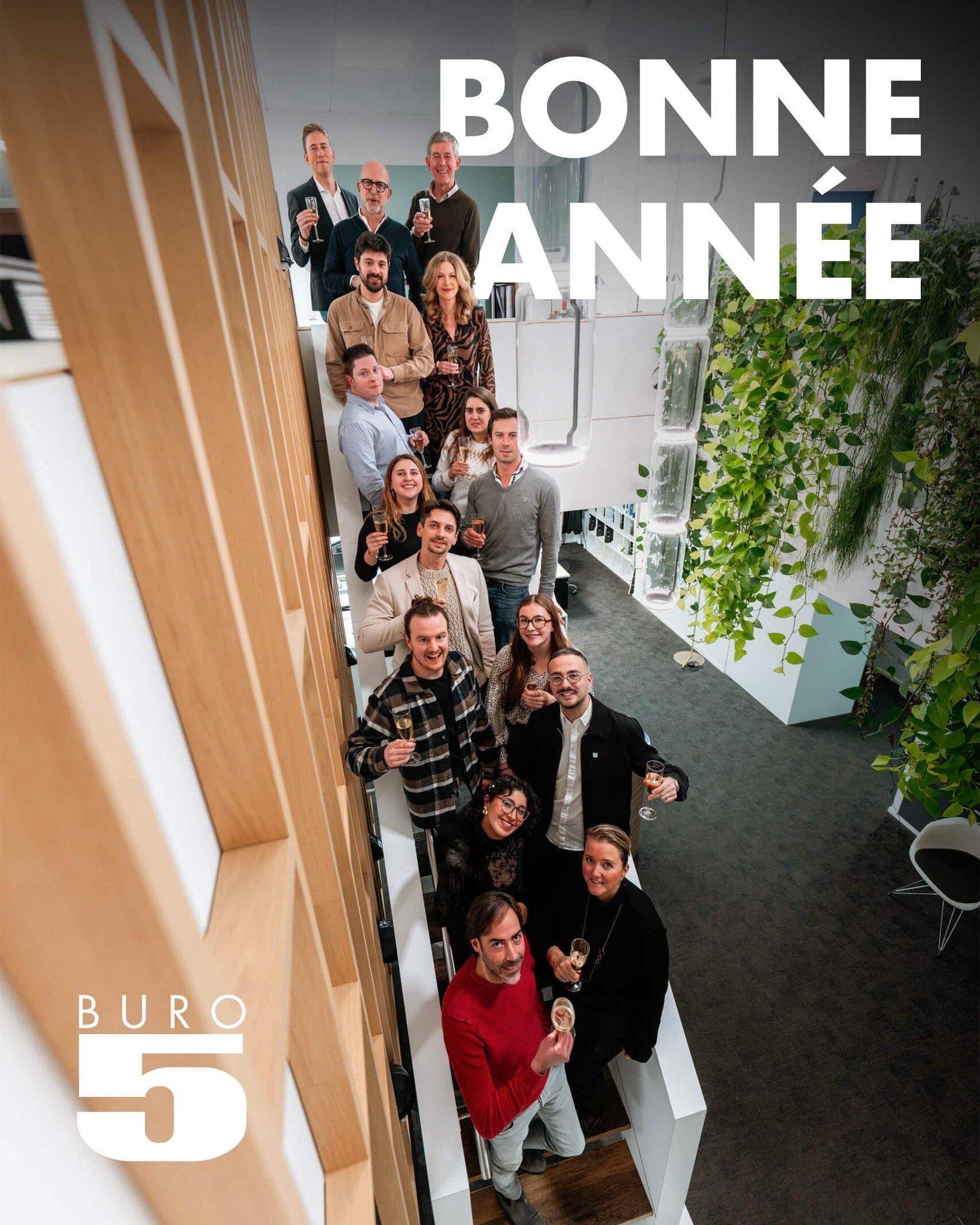 Bonne ann&eacute;e 2026 ! ✨

Toute l&rsquo;&eacute;quipe de Buro5 vous souhaite une belle et inspirante ann&eacute;e !

On vous souhaite des id&eacute;es qui prennent forme, des projets qui se concr&eacute;tisent et des lieux dans lesquels vous vous 
