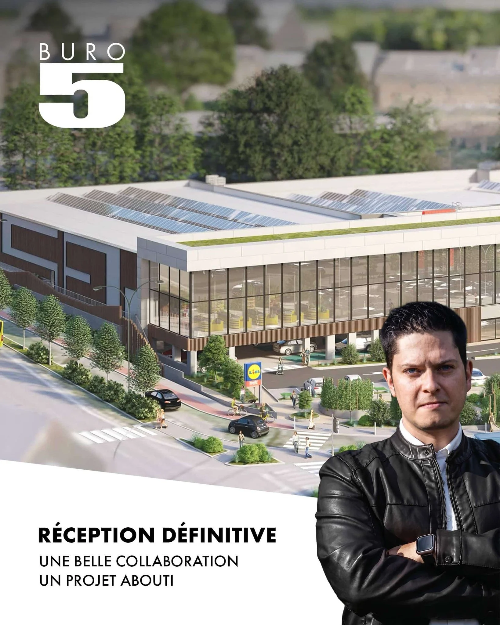 Le mois dernier avait lieu la r&eacute;ception d&eacute;finitive du nouveau p&ocirc;le commercial de Belgrade, accueillant le Trafic et le Lidl.

Cette &eacute;tape marque la cl&ocirc;ture officielle du chantier, apr&egrave;s plusieurs mois de suivi,