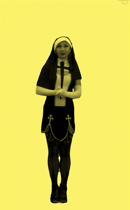 Nun Talk GIF.gif