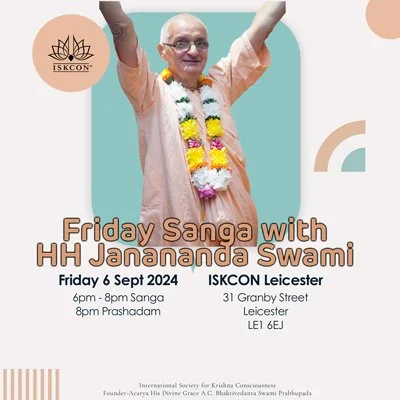 Friday Sanga with HH Janananda Swami