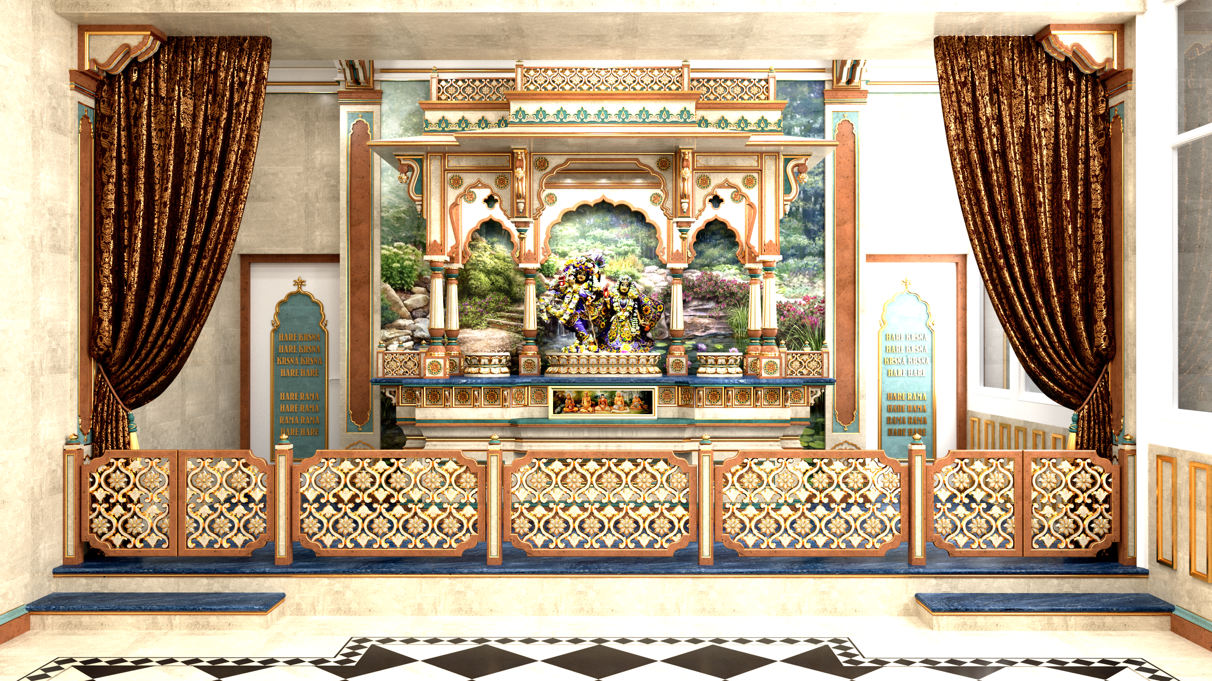 Temple Room - Main Altar