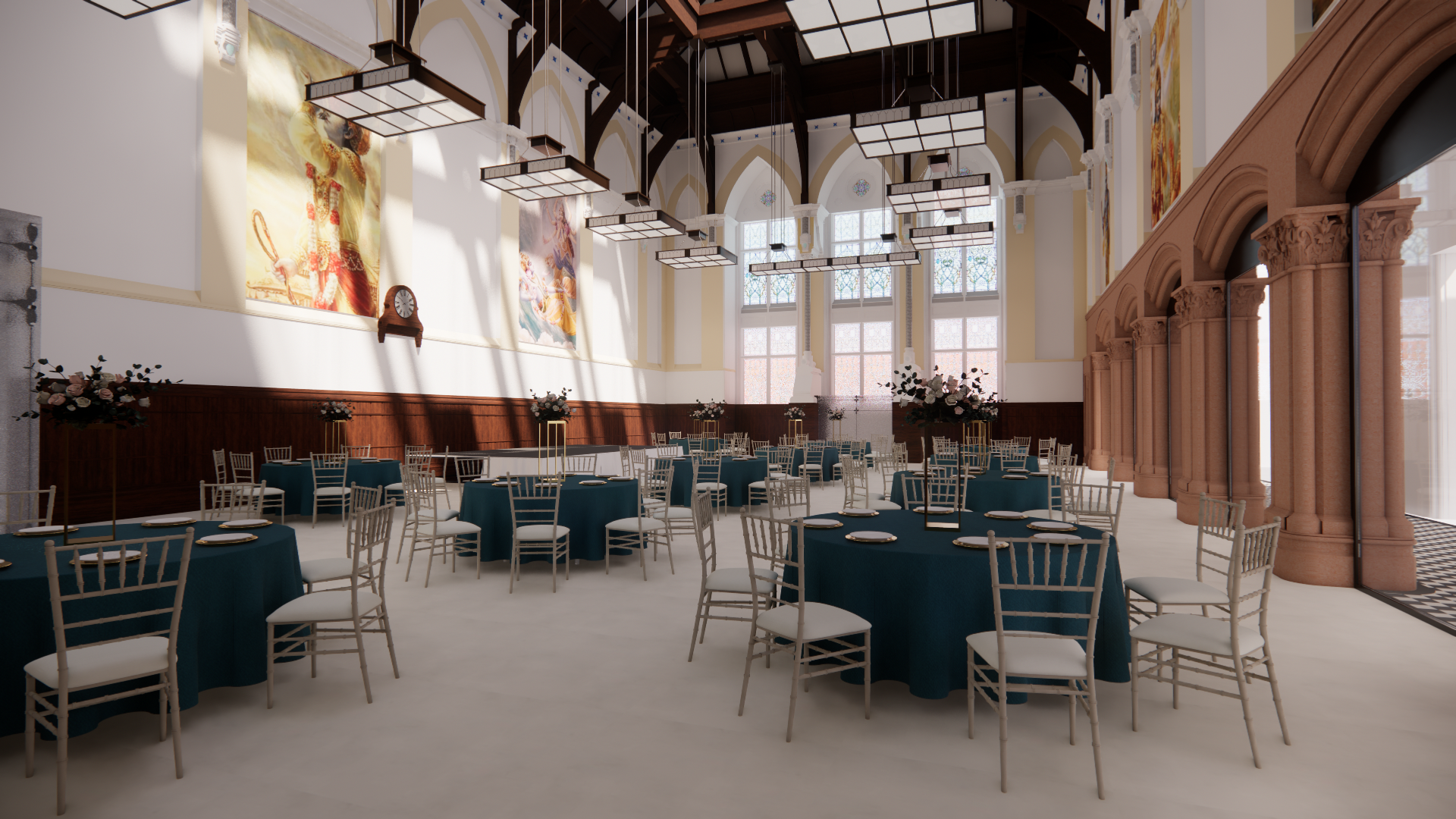 Main Hall - View 2 - internal view of main hall