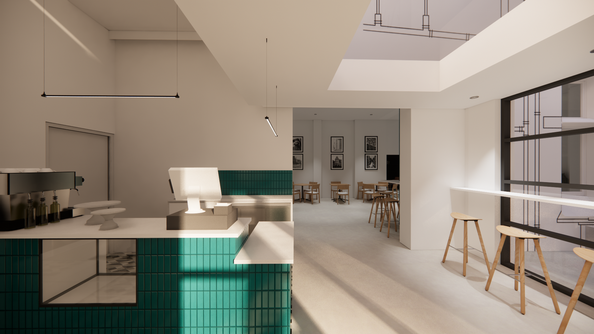 Cafe - Serving Area - view 3