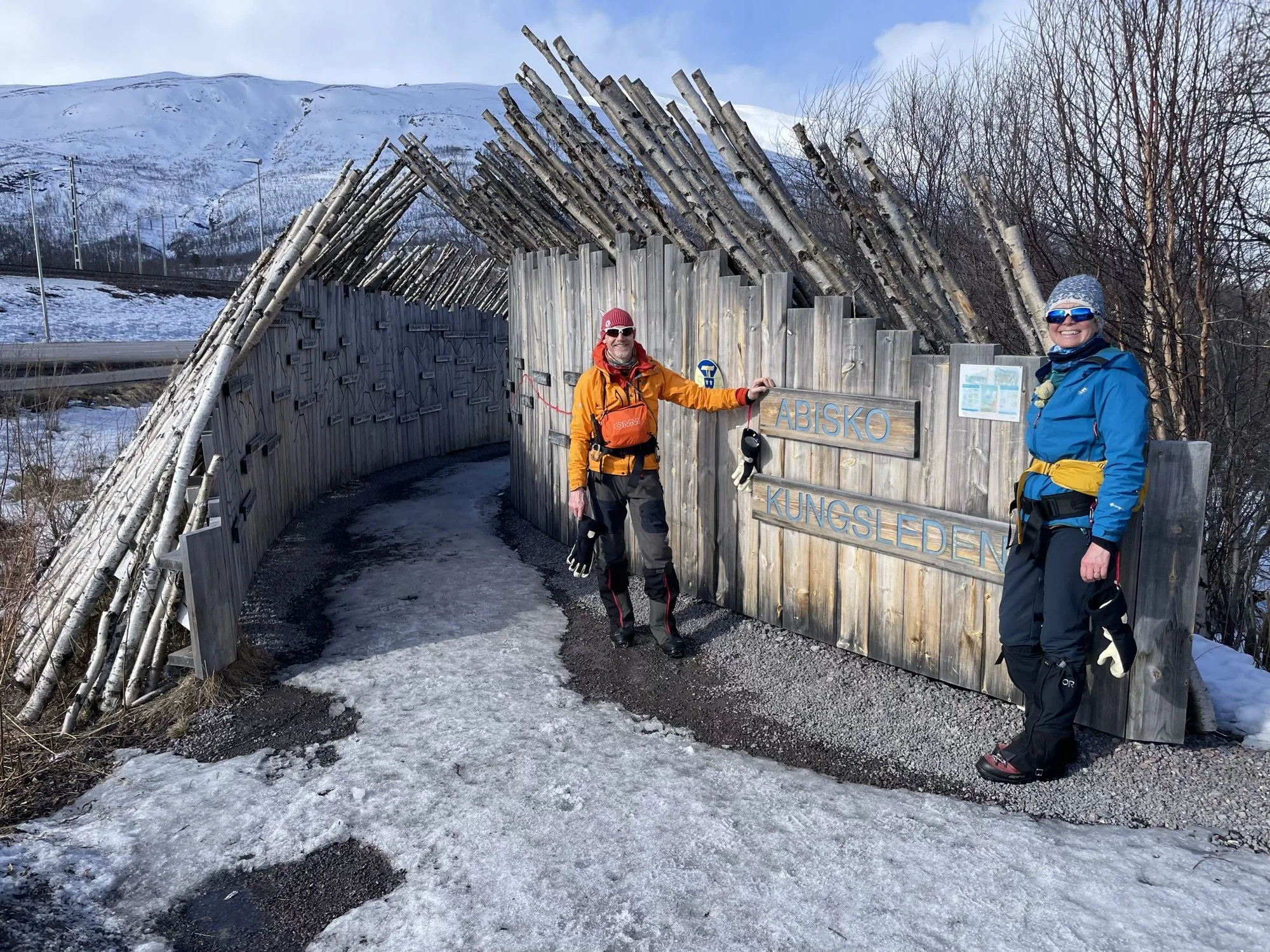 Skiing the Kungsleden - Days 30 to 32 - Salka to Abisko 