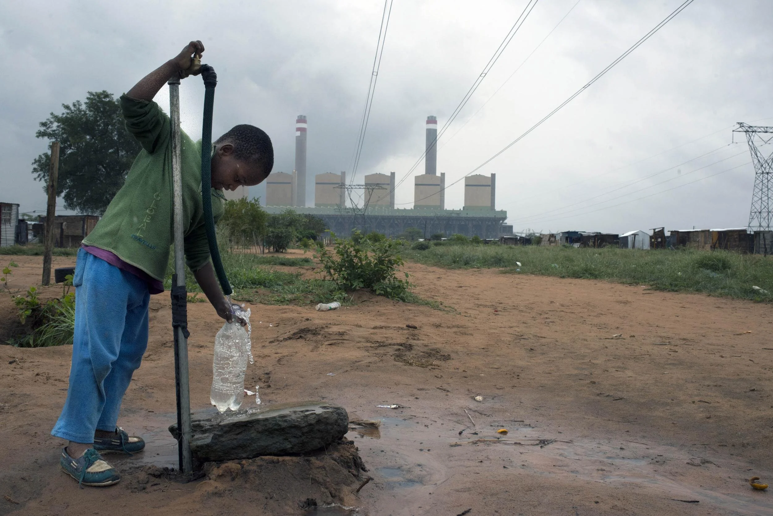 The Waterberg area is incredibly water-scarce, but major new coal mines and power stations are planned for the area. © Shayne Robinson / Greenpeace