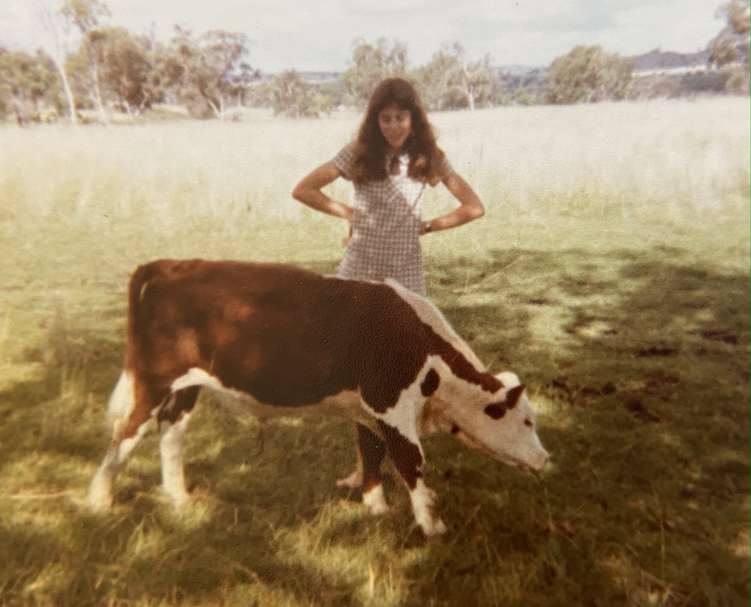 Growing up on a farm, 1984