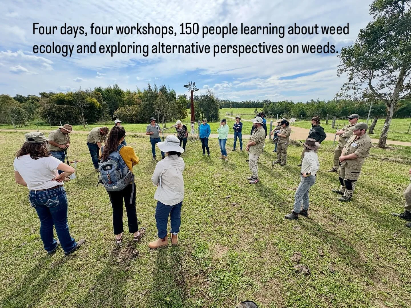 Grateful for an enjoyable and rewarding week facilitating four &ldquo;Smarter weed management&rdquo; workshops in collaboration with Greater Sydney Local Land Services. We explored weeds as indicators of ecological and soil health, reasons weeds grow