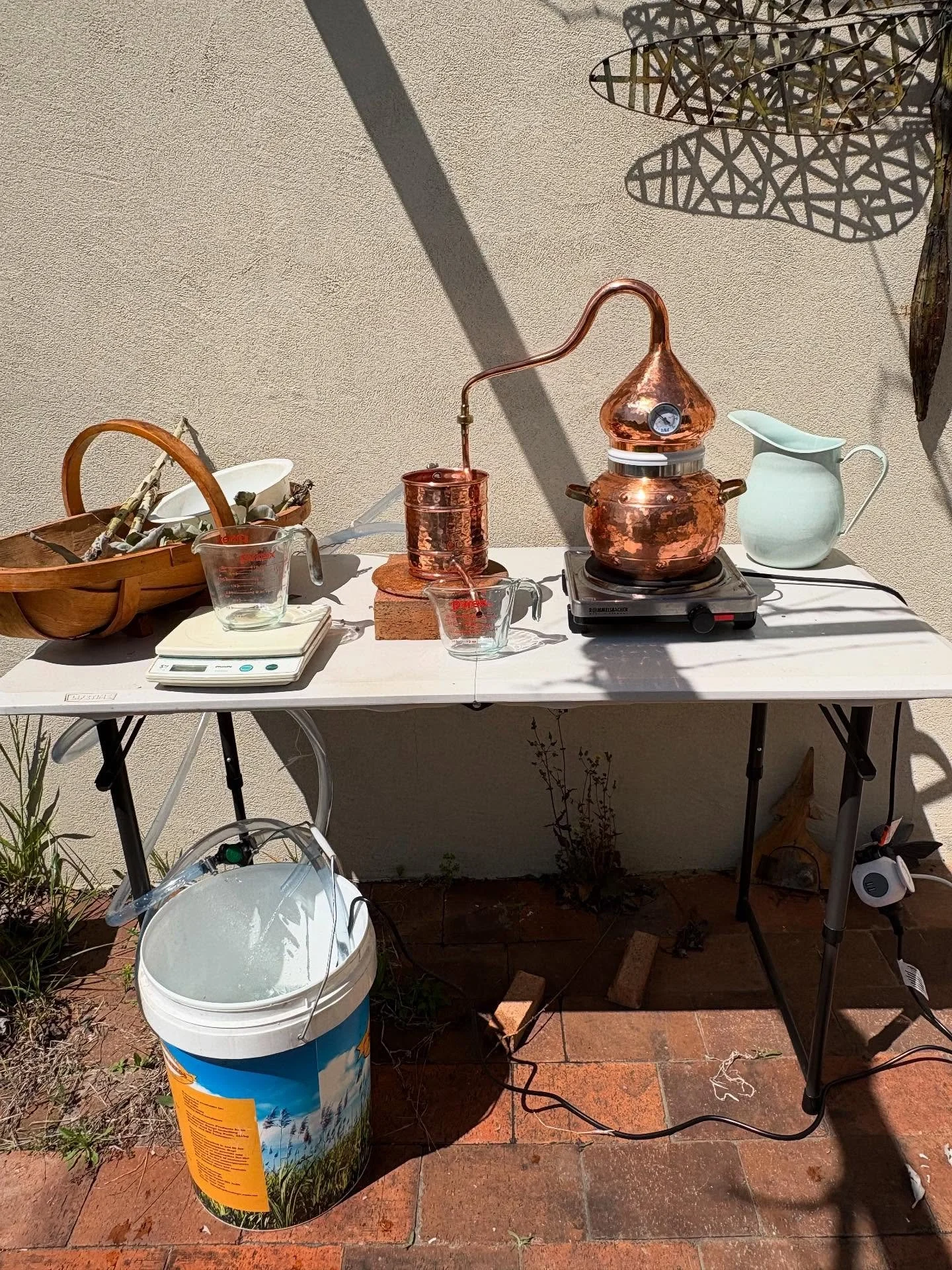 I first started making hydrosols using a simple kitchen method after reading about them in a book &ldquo;Farmacology&rdquo; by Daphne Miller over ten years ago. Daphne is a medical doctor who connected the dots between how we grow our food and our he