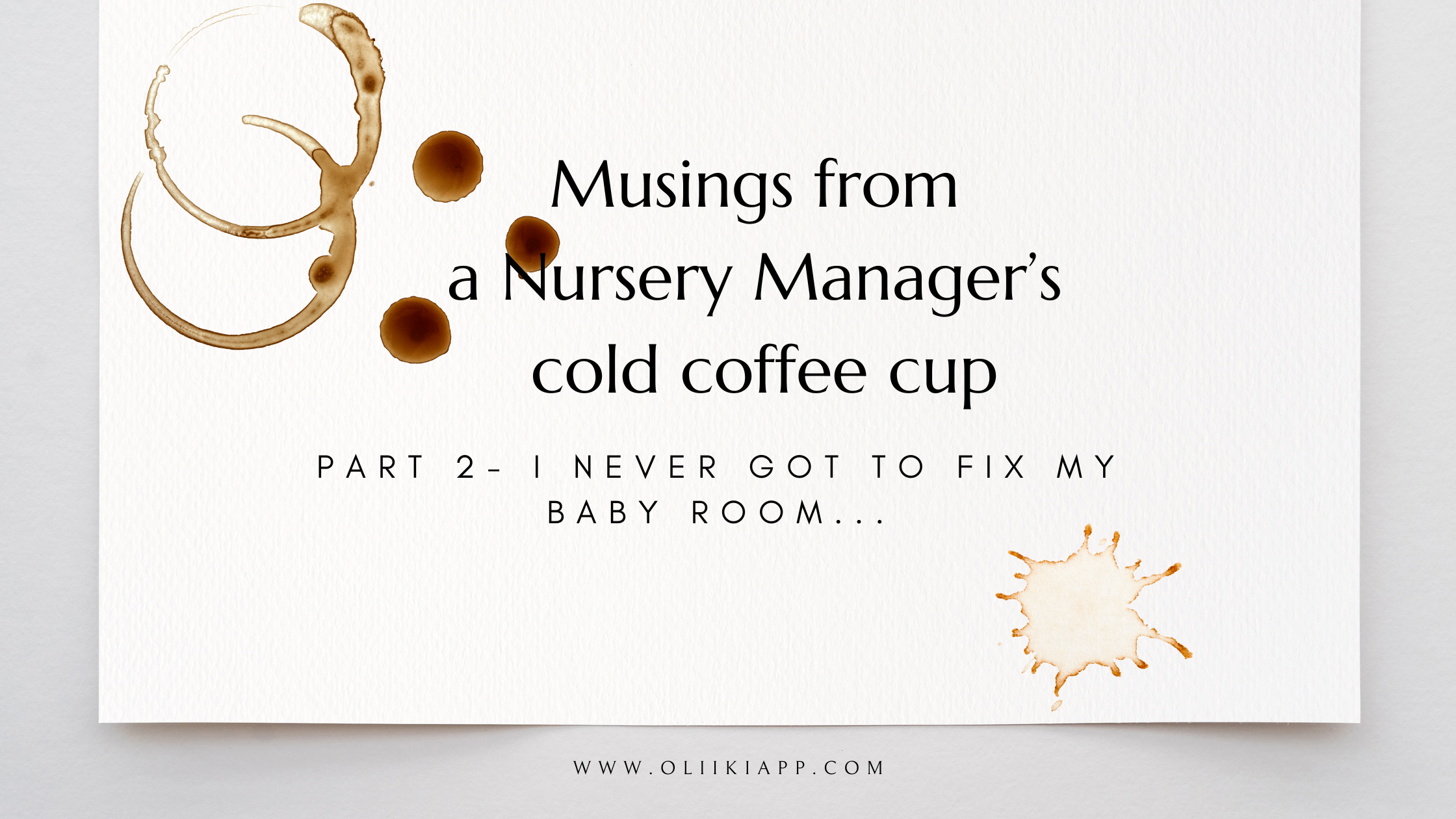 I never got to fix my Baby Room…