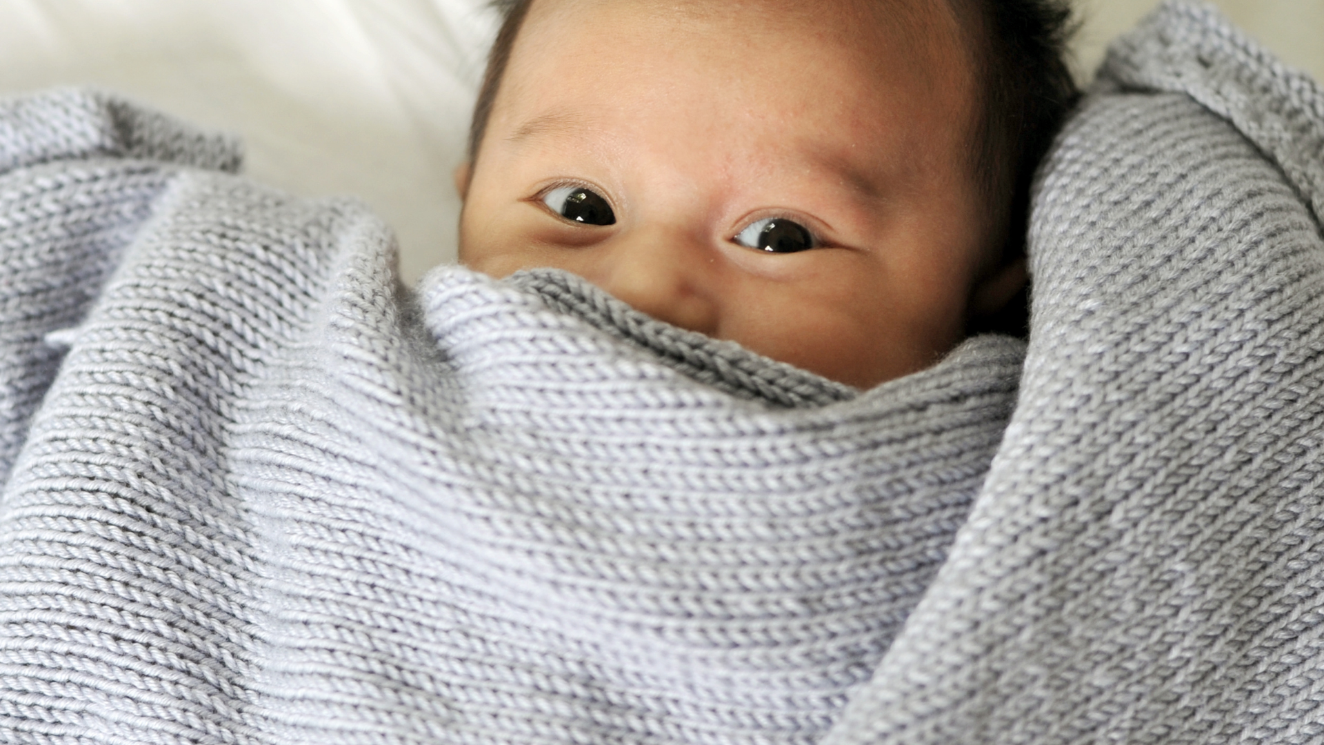 Baby in a blanket