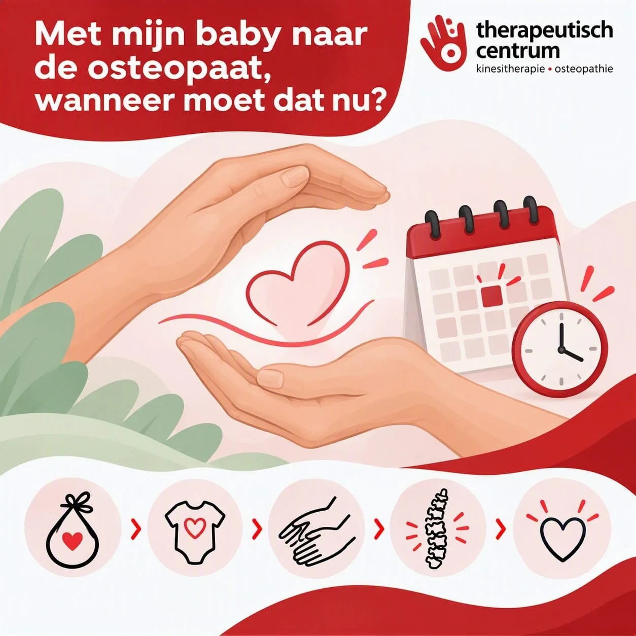 Met mijn baby naar de osteopaat, wanneer moet dat nu?