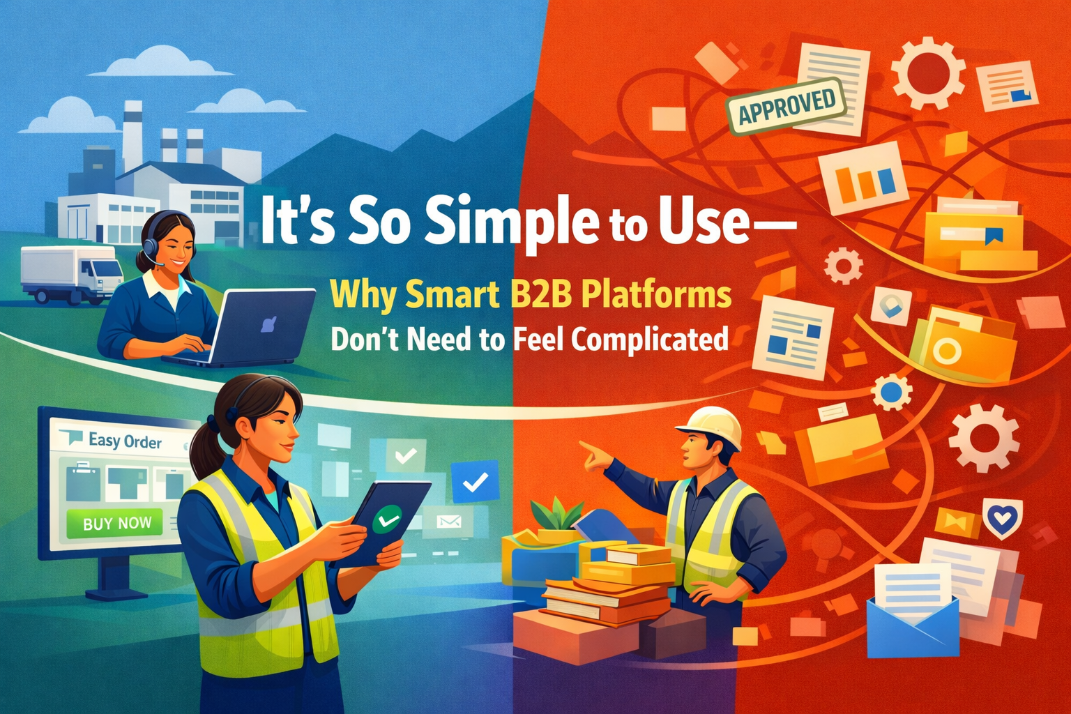 It’s still so simple to use. Why smart B2B platforms shouldn’t feel complicated in 2026