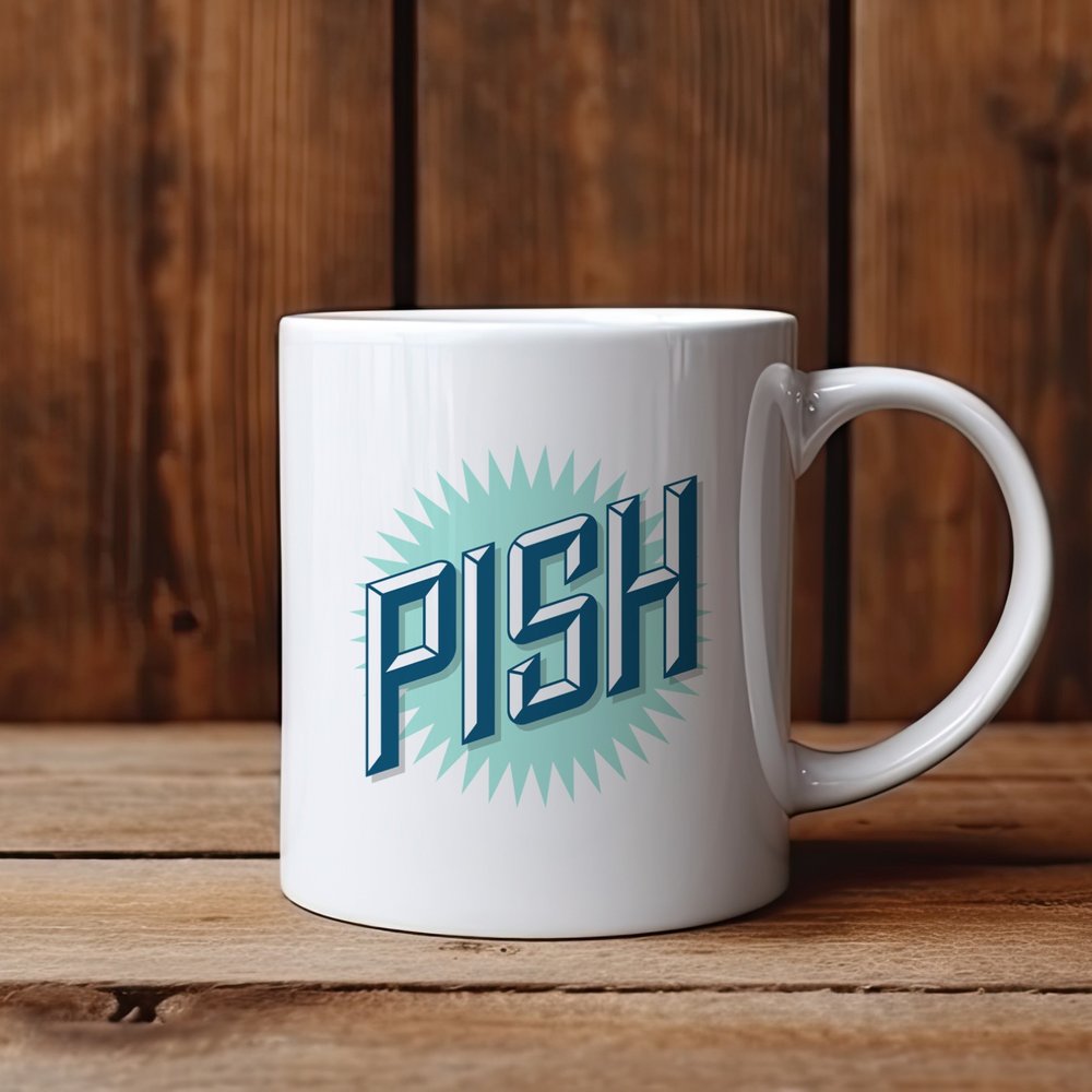 Your new favourite mug! Scottish sweary 'pish' mugs by Hause