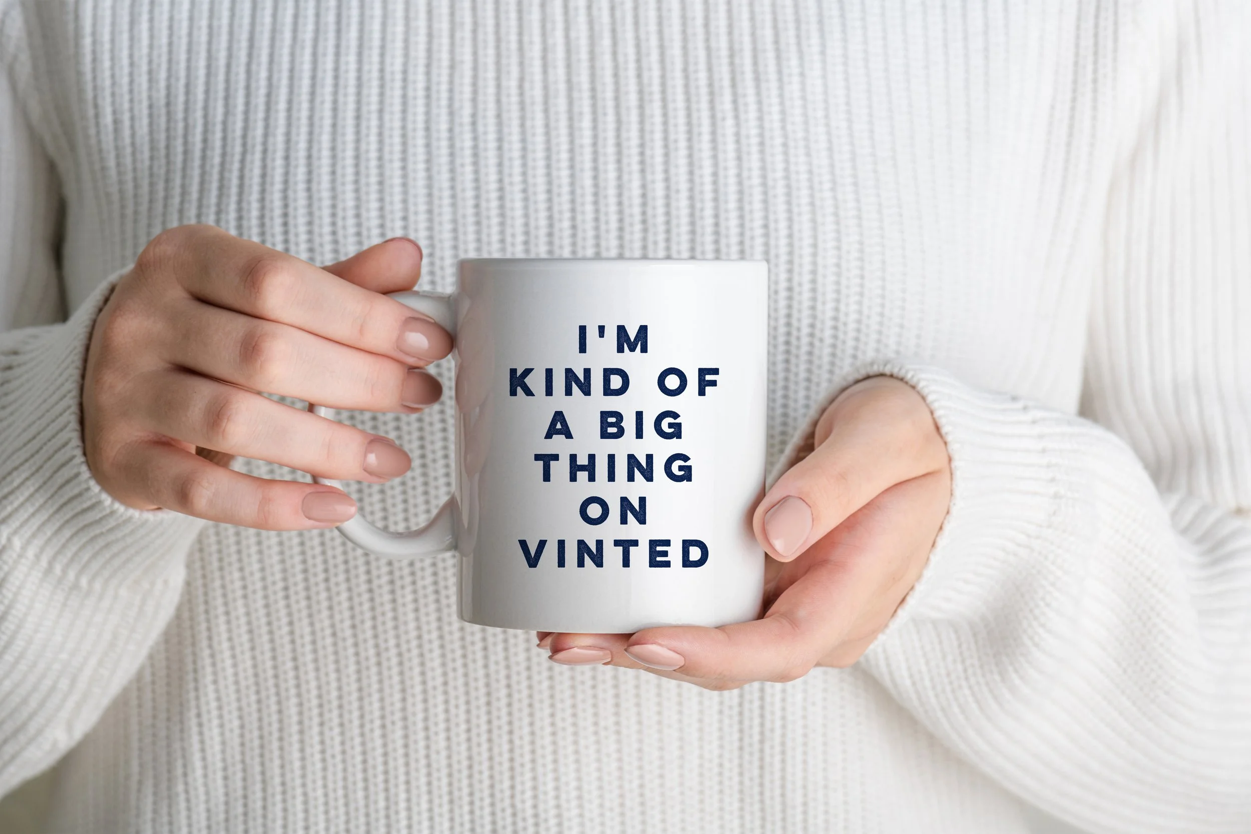 Vinted addict - coffee tea mug - funny gifts