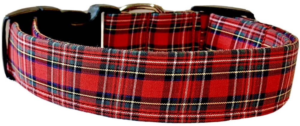 Veselka London Dandy Tartan Small Dog harness and Matching Leash, collar  and Treat Pouch