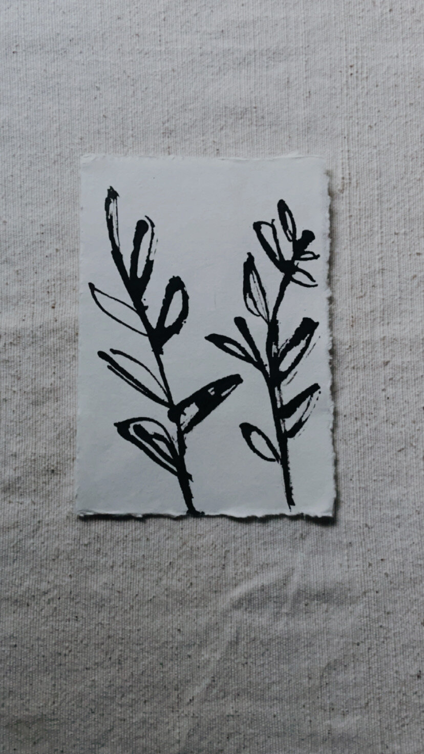 Inky Botanical 9