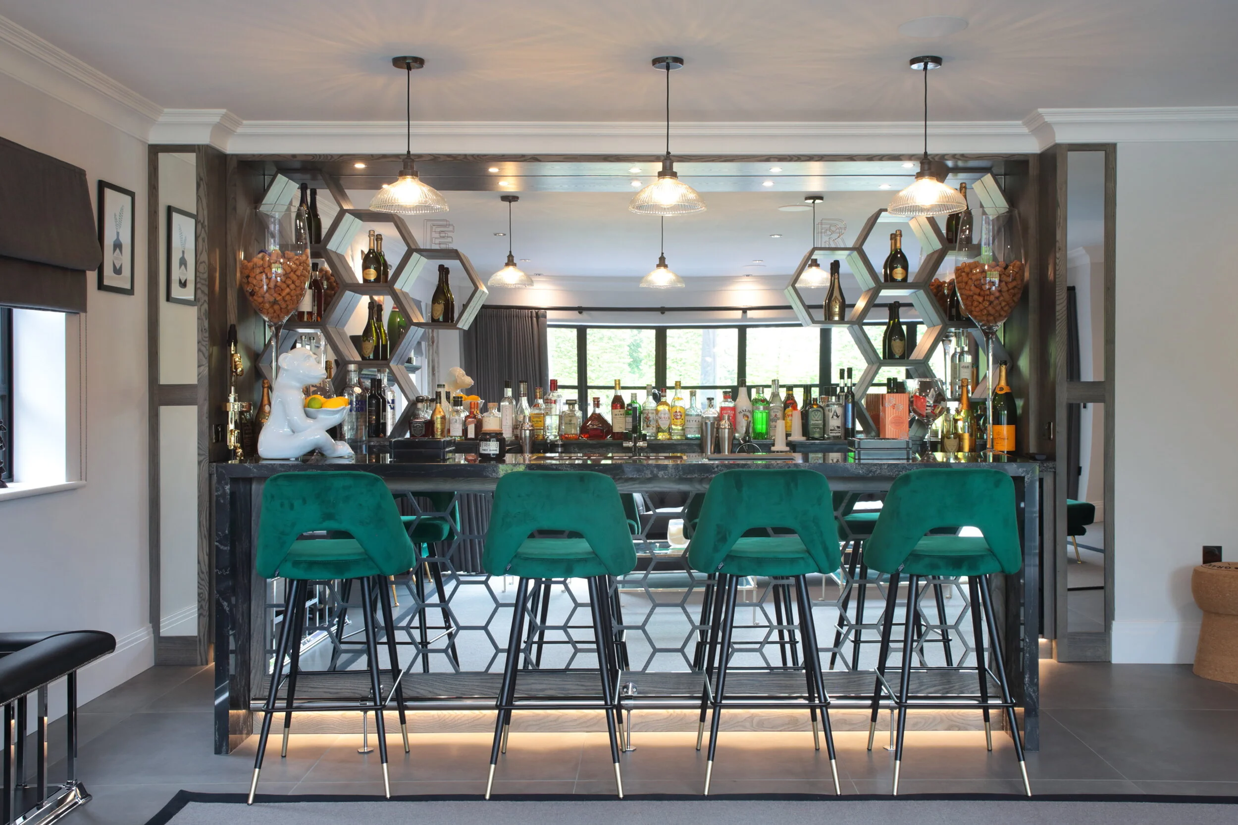 Home bars: Bespoke home bars and entertaining spaces