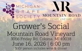 June Grower's Social at Mountain Road Estate Vineyard
